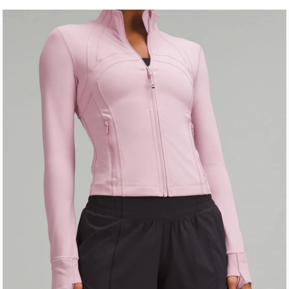 Lululemon Define Cropped Jacket Rose Blush